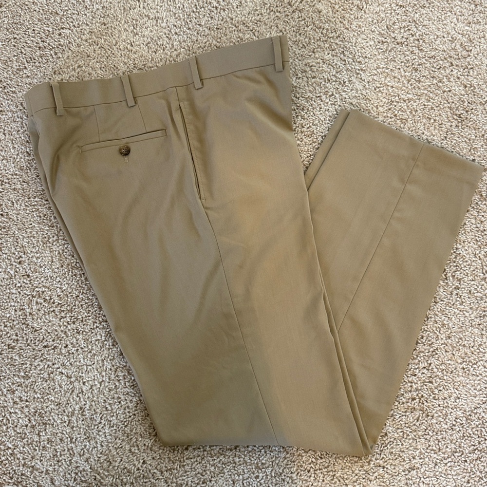 Ralph Lauren Slim Fit Tan Trousers